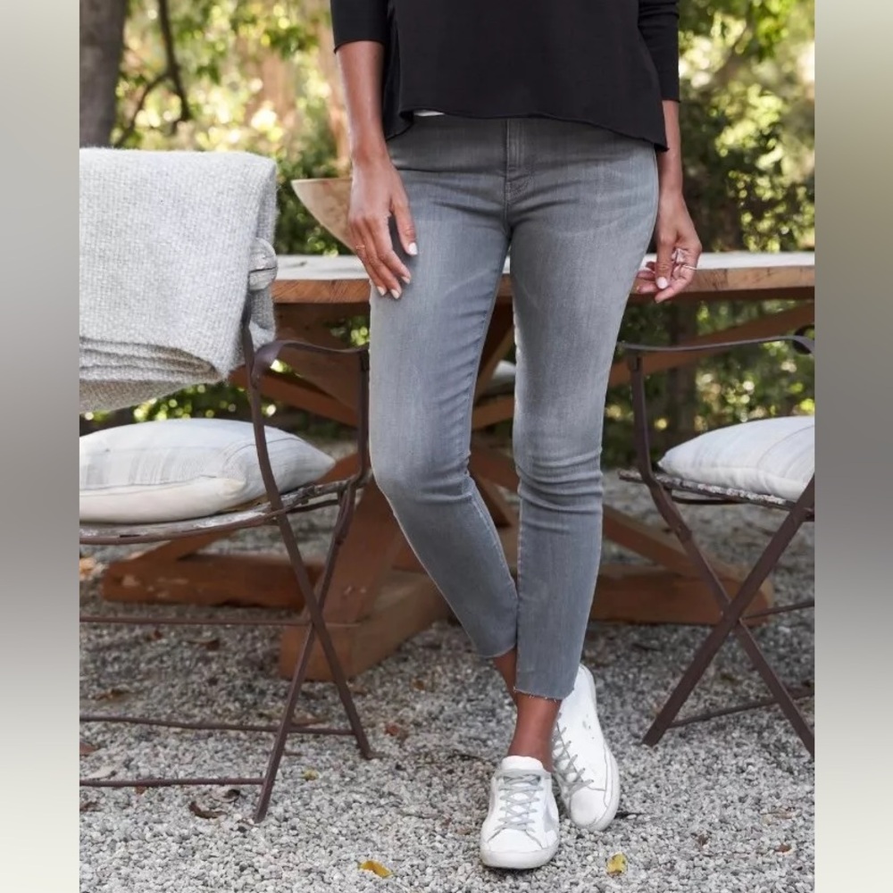 Frank & Eileen Sligo Jeans Size 27 Gray Wash High Rise Skinny Stretch